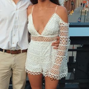 LF cut out romper